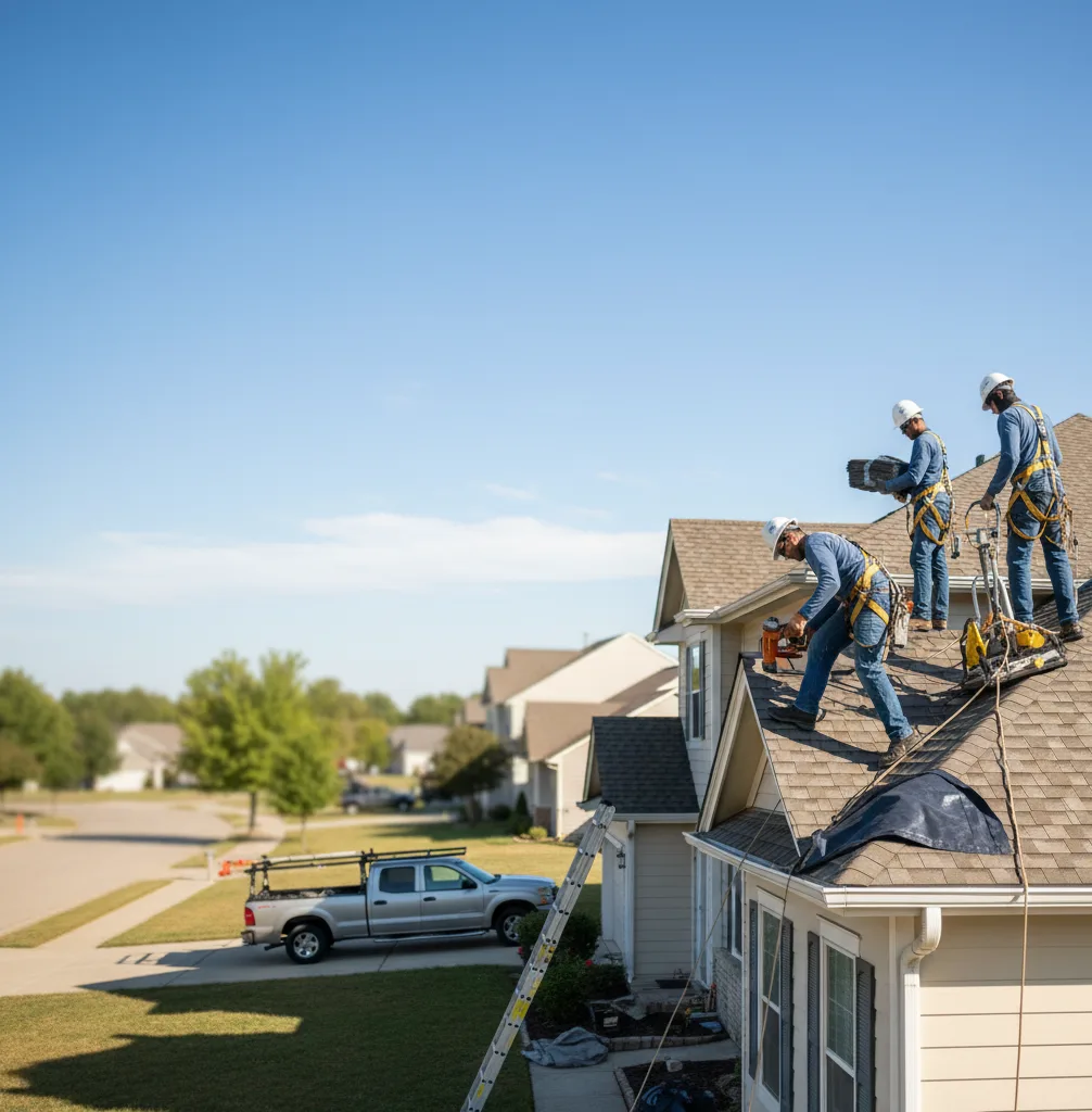 Commercial Roof Repair in Circle Pines, MN